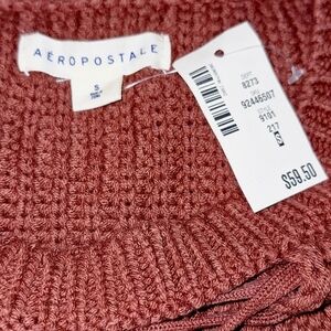 NWT Aeropostale knitted sweater Sz S.Cold Shoulder Beautiful